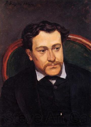 Frederic Bazille Portrait of Edouard Blau Spain oil painting art